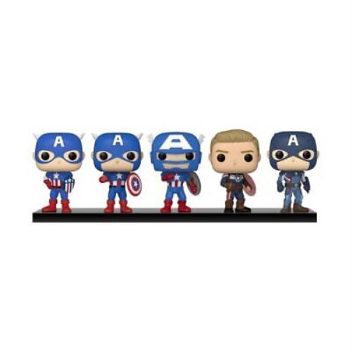 Pop Funko Marvel: Year of The Shield - Captain America Through The Ages 5