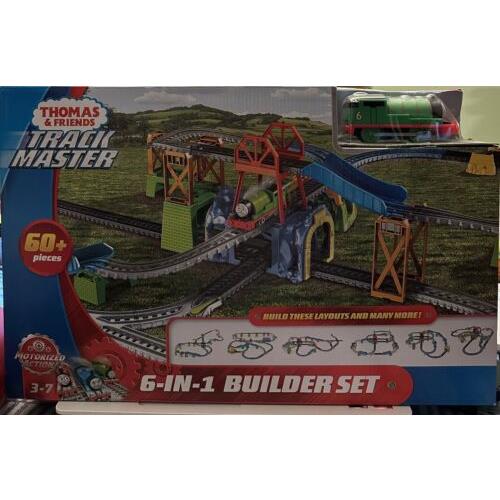 Thomas Friends 6 in 1 Builder Set Motorized Trackmaster