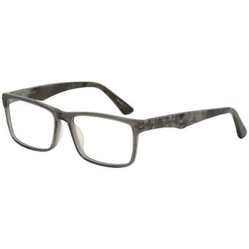 Police Eyeglasses Blackbird 3 VPL391 VPL/391 06S8 Clear Grey Optical Frame 55mm - Frame: Gray