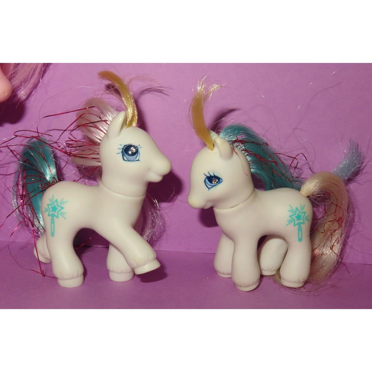 My Little Pony Mlp G2 Vintage UK Exclusive Twins Holiday at Sea Giggles Wiggles