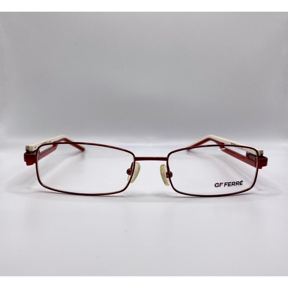 Gianfranco Ferre FF17302 Red Metal Eyeglasses Frame 52-17-135 FF 17302