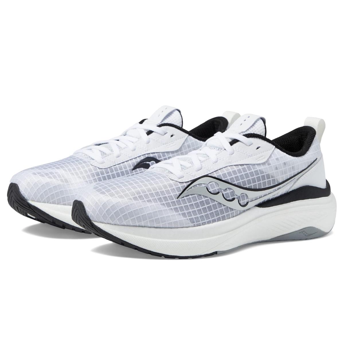 Woman`s Sneakers Athletic Shoes Saucony Freedom Crossport White/Black