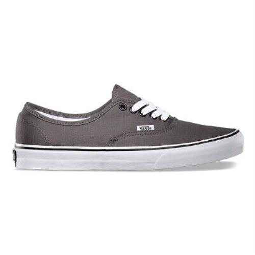 Vans Off The Wall Sneakers Pewter/black Unisex Skate Vulc Shoes