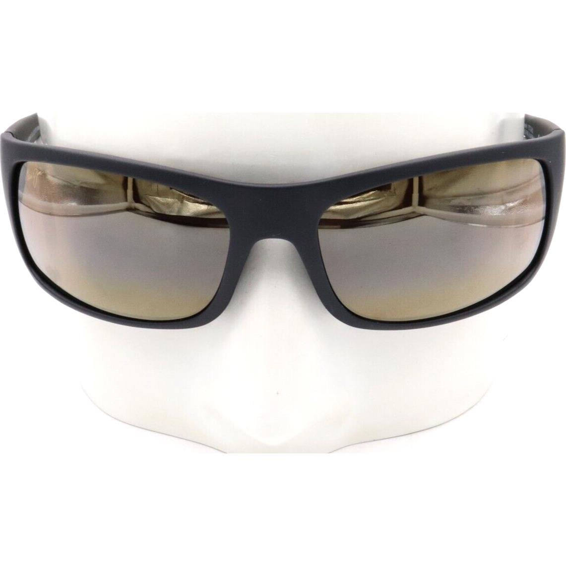 Maui Jim Peahi Matte Black Wrap Bronze Rx. 65mm Sunglasses H202-2M