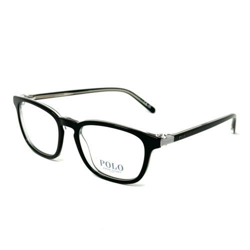 Polo Ralph Lauren PH2253 Shiny Trasparent Blue Crystal Eyeglasses 52-16-140mm