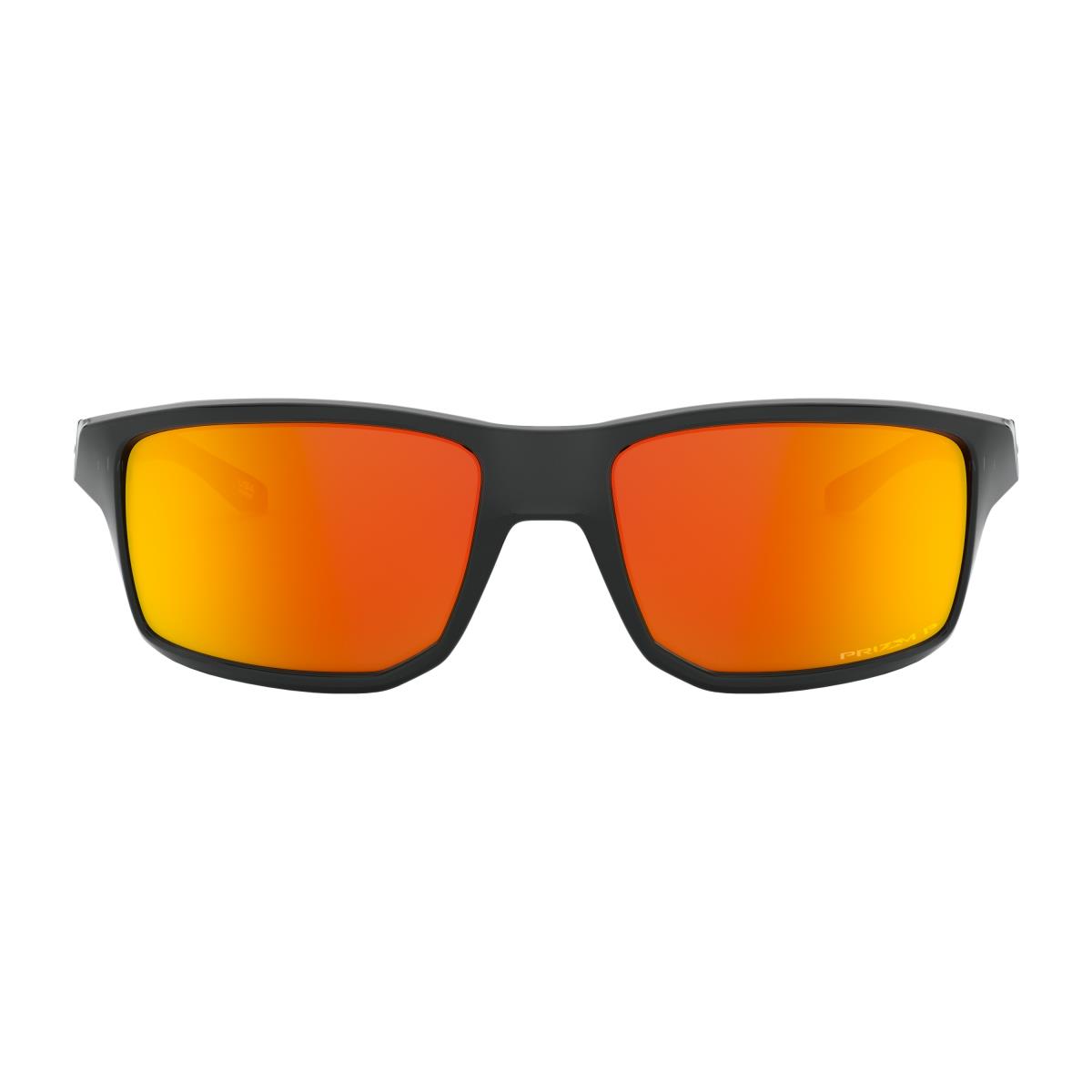 Oakley Gibston Polarized Sunglasses - Frame: BlackInk, Lens: PrizmRuby