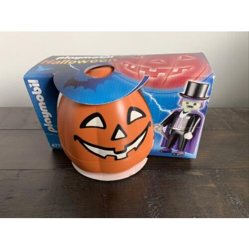 Playmobil Halloween Dracula Vampire Pumpkin 4772 Rare P2
