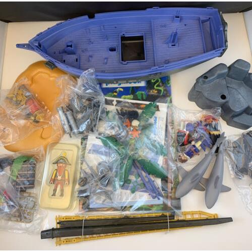 Playmobil 3029 Pirate Ship Adventure Set - Complete Bags