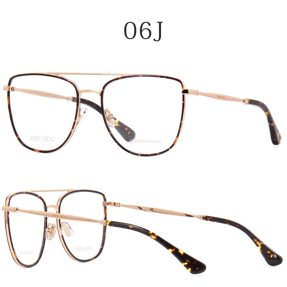 Jimmy Choo JC250 06J Gold Havana/demo Lens 55-18-145 Eyeglasses