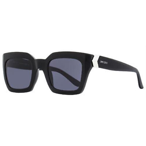 Jimmy Choo Rectangular Maika Sunglasses 807IR Black 50mm