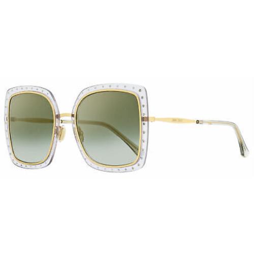 Jimmy Choo Square Dany Sunglasses FT3FQ Gray/gold 56mm