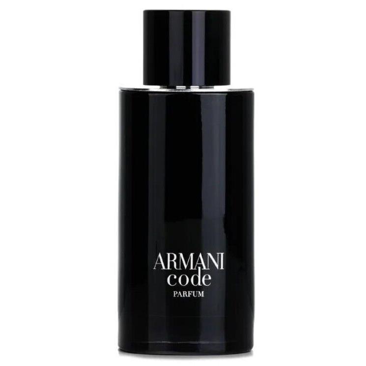 Giorgio Armani Armani Code Parfum 125ml / 4.2 oz Rechargeable