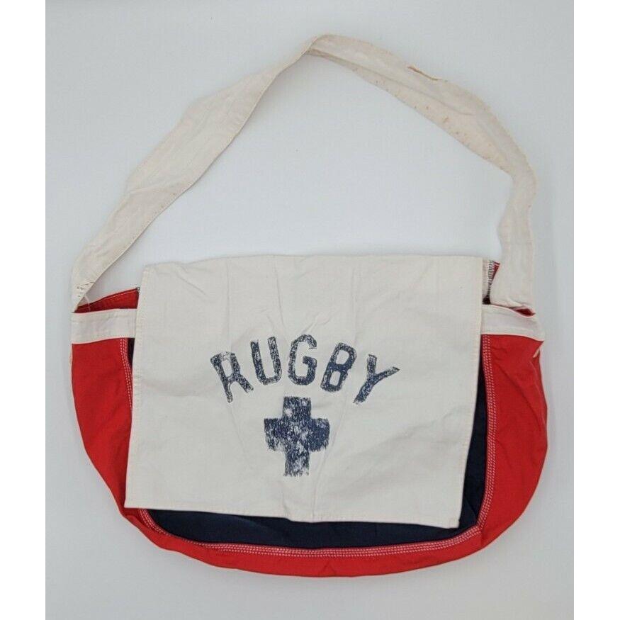 Rugby by Ralph Lauren Crossbody Over The Shoulder Messenger Bag Blue/red/white