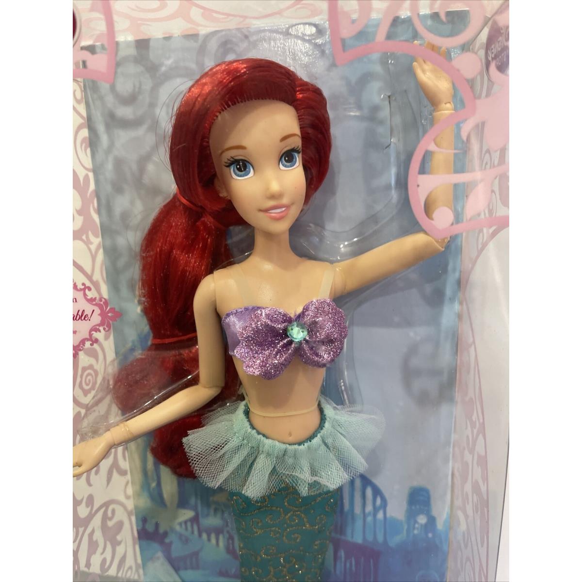 Disney Store The Little Mermaid 12 Ariel Doll Poseable