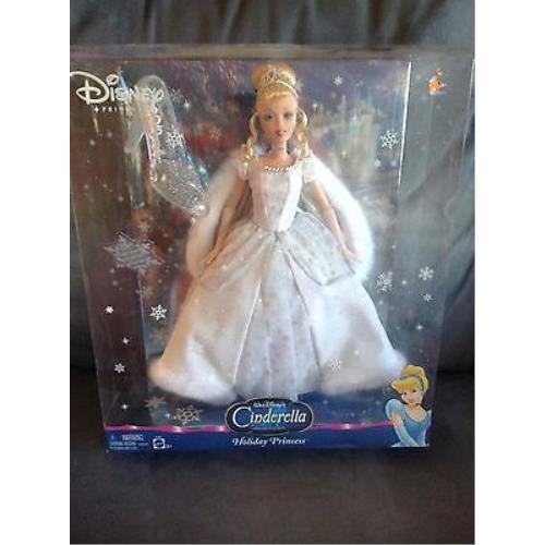 Disney`s Cinderella Barbie Special Edition Holiday Princess - Rare