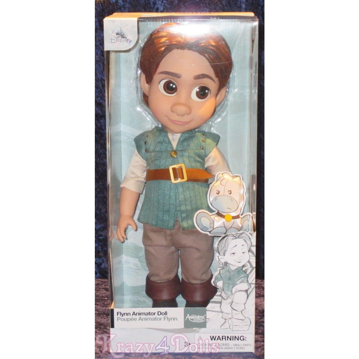 Disney Animators` Collection 16 Toddler Doll Flynn Rider From Rapunzel