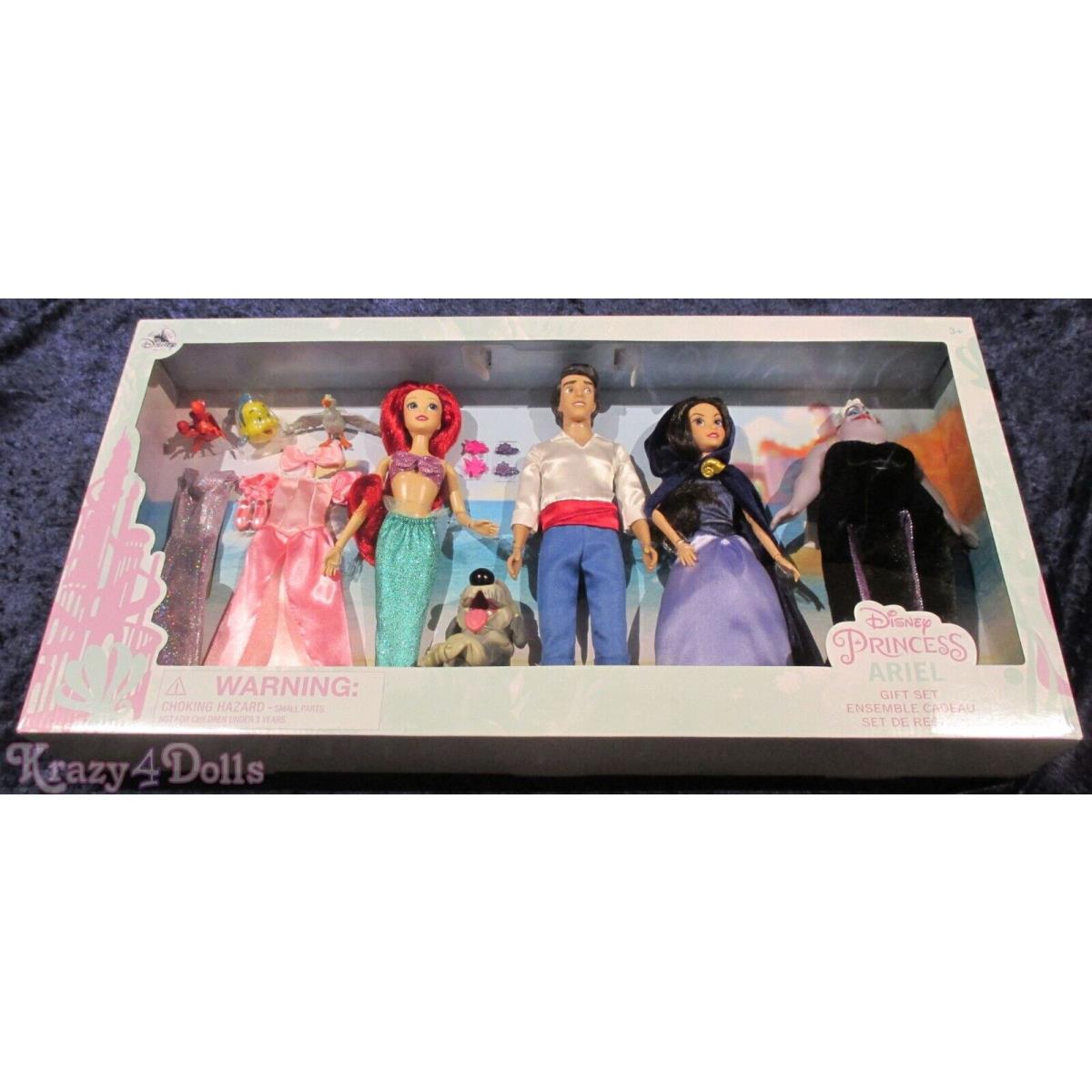 Disney Little Mermaid Ariel Deluxe Classic Doll Boxed Gift Set