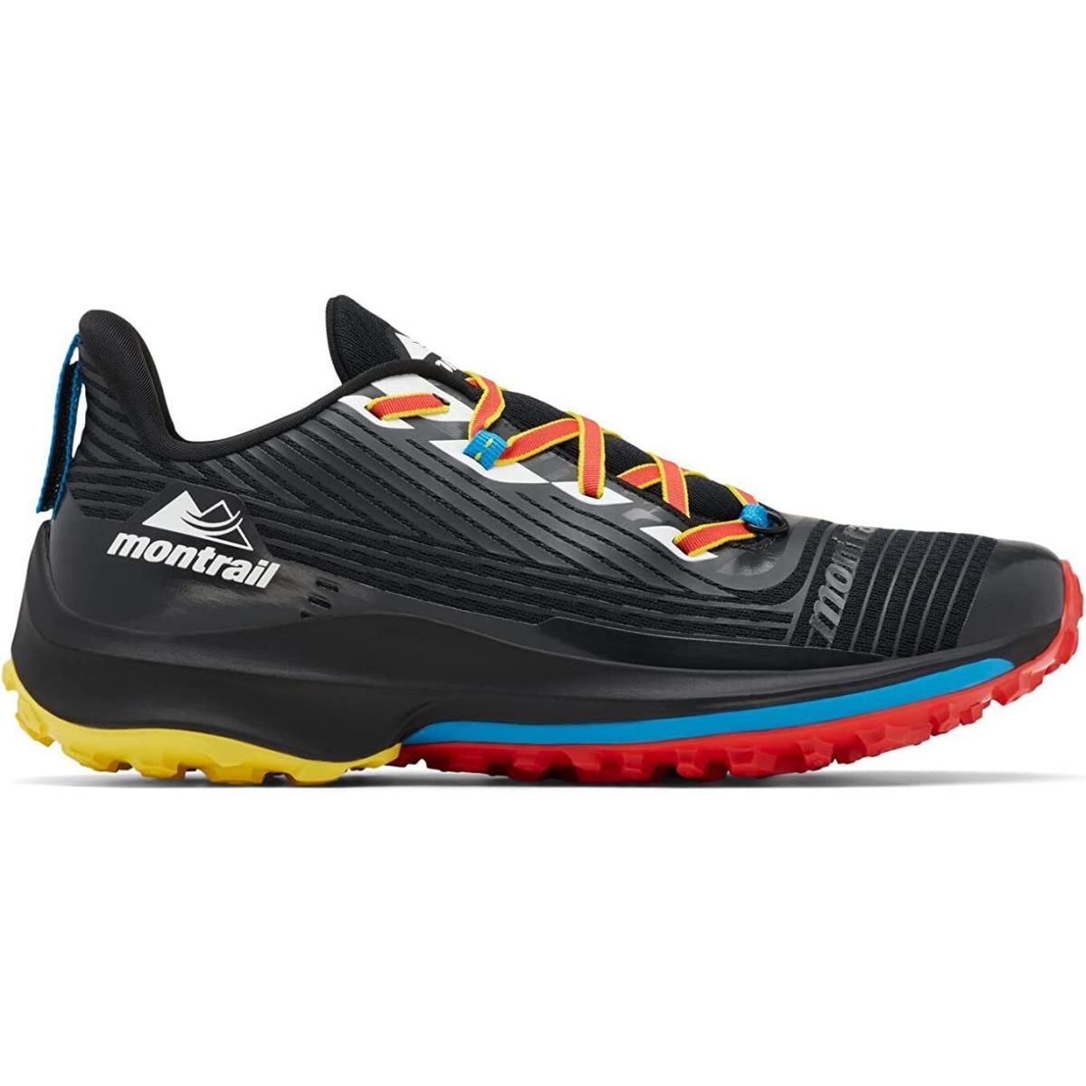 Columbia Montrail Trinity AG Trail Running Men`s Sneakers Shoe Black/white