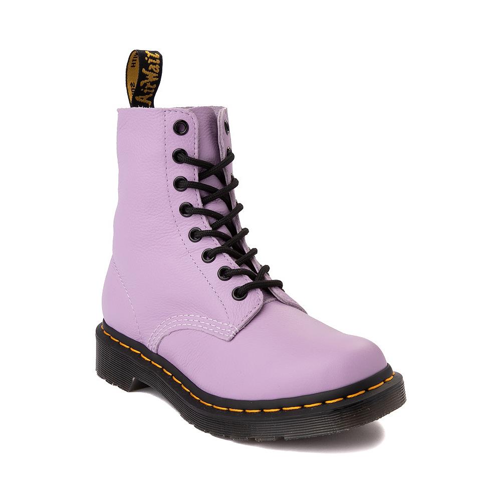 Women`s Shoes Dr. Martens 1460 Pascal 8 Eye Leather Boots 30689308 Lilac