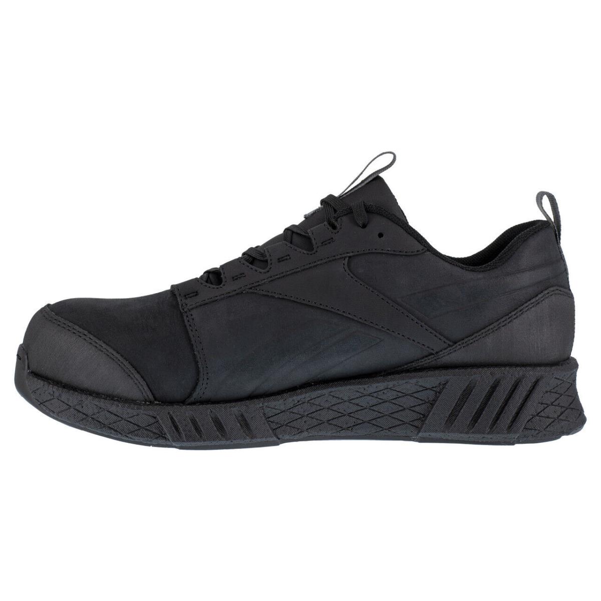 Reebok Fusion Formidable Work Men`s Athletic Work Shoe Black Boots RB4300