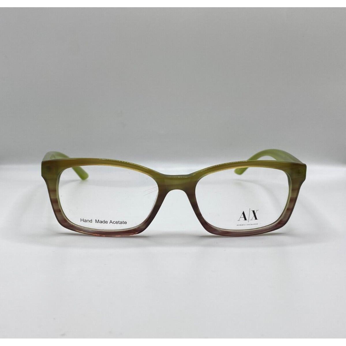 Armani Exchange AX 232 0D9N Green Ombre Plastic Eyeglasses Frame 50-16-140