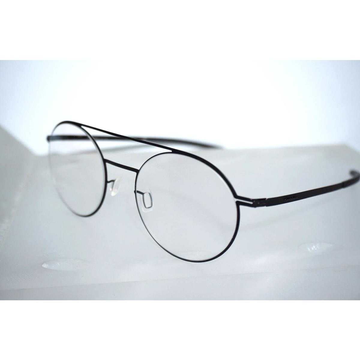 IC Berlin Stud/o Sebst/an Herkner Hansa Black Eyeglasses