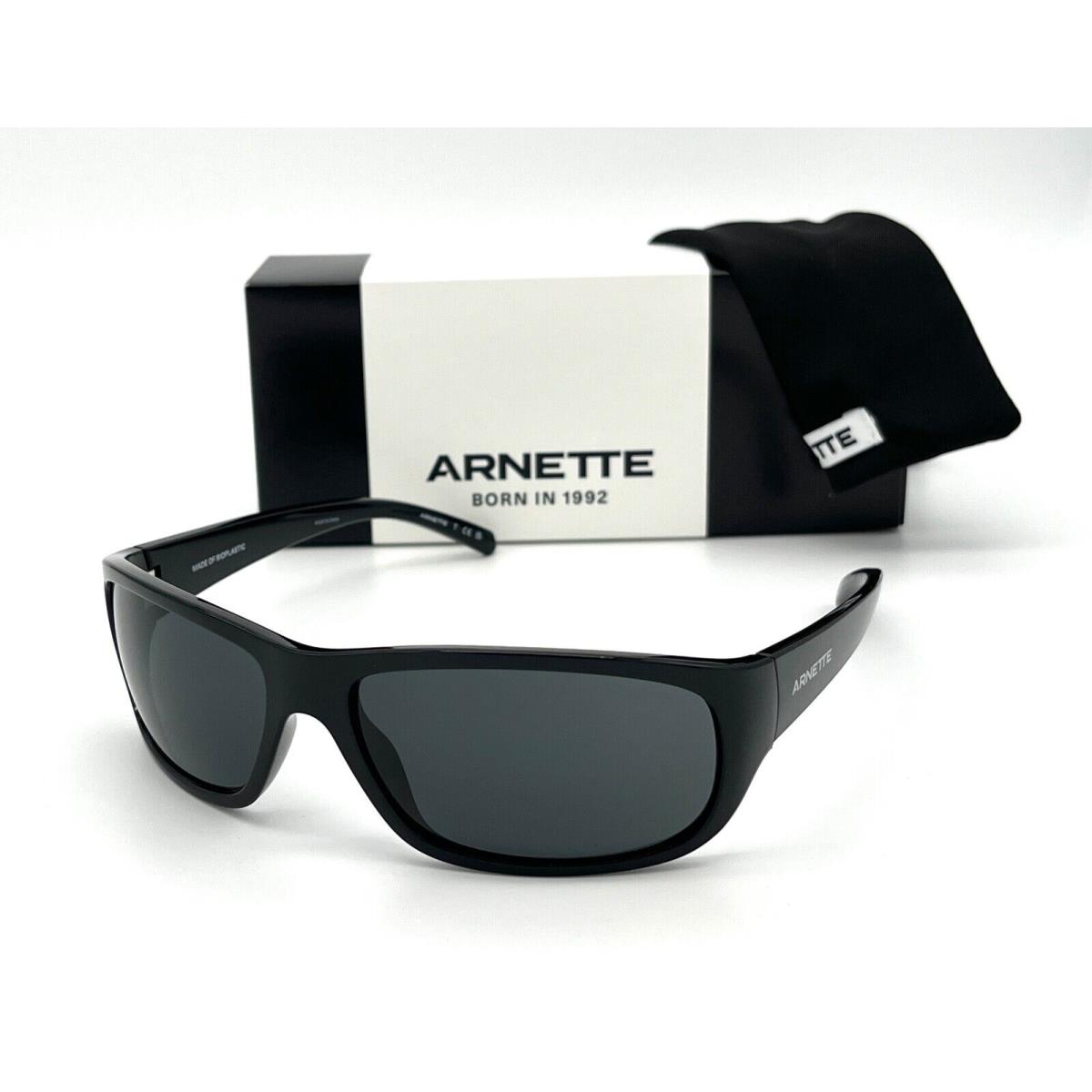 Arnette AN4290 275387 Black / Dark Gray 63mm Sunglass