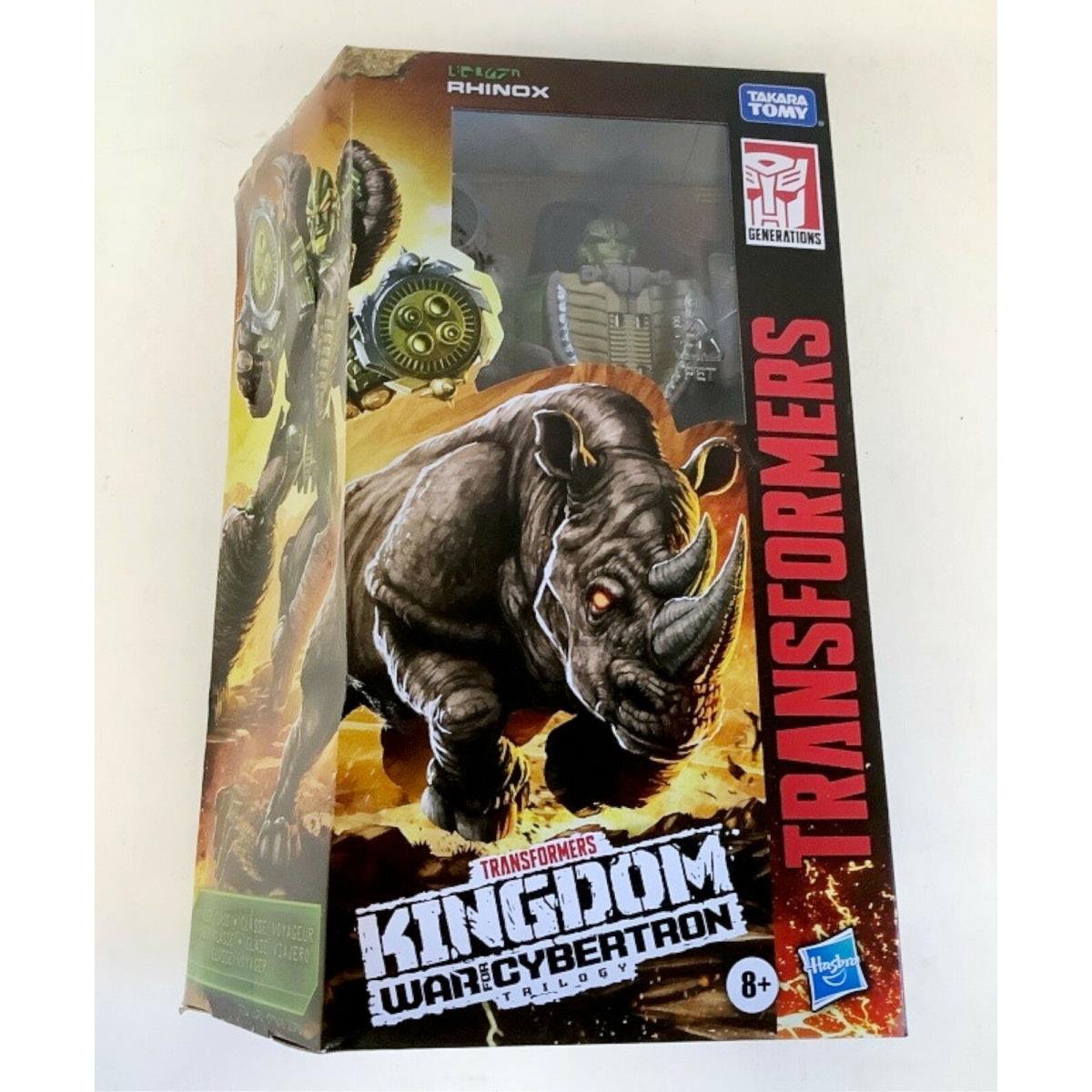 Hasbro F0695 Transformers War For Cybertron Kingdom Voyager Rhinox Action Figure