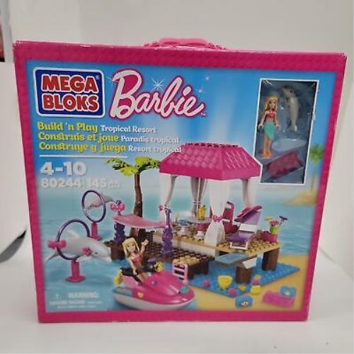 Mega Bloks Barbie Build `n Play Tropical Resort