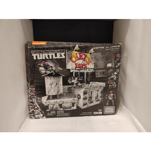 Mega Bloks Teenage Mutant Ninja Turtles Chet`s Toys Set Box Damage