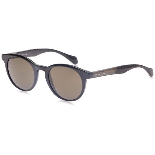 Hugo Boss Boss 0912/S 01YS-NR Sunglasses Black Crystal / Brown Grey Lens