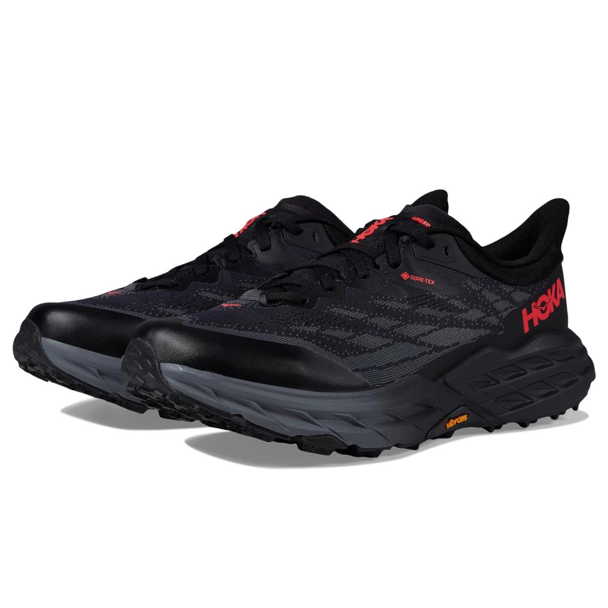 Woman`s Sneakers Athletic Shoes Hoka Speedgoat 5 Gtx Black/Black