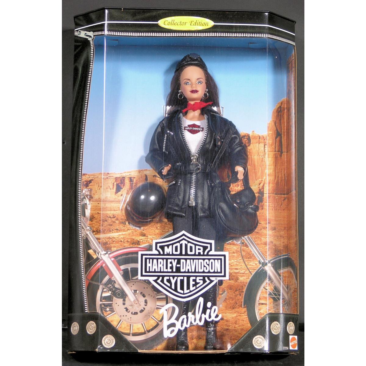 Harley-davidson Barbie Doll 22256 Nrfb