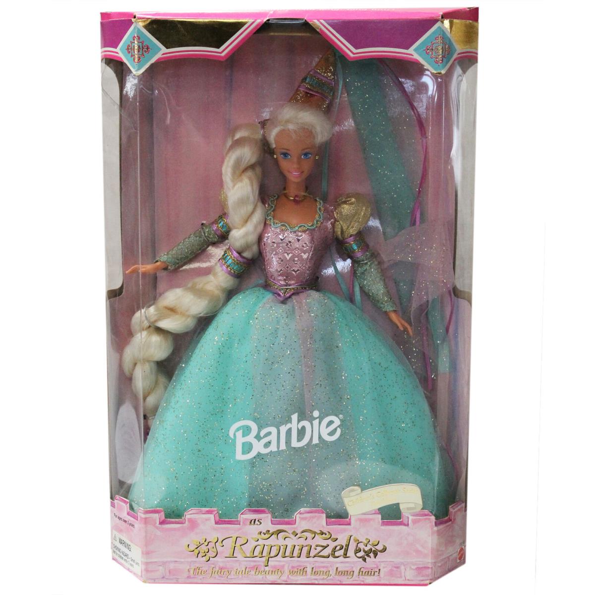 1994 Children`s Collection Rapunzel Barbie Nrfb 13016 Mint Box