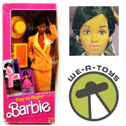 Barbie Day to Night Doll African American Mattel 1984 7945