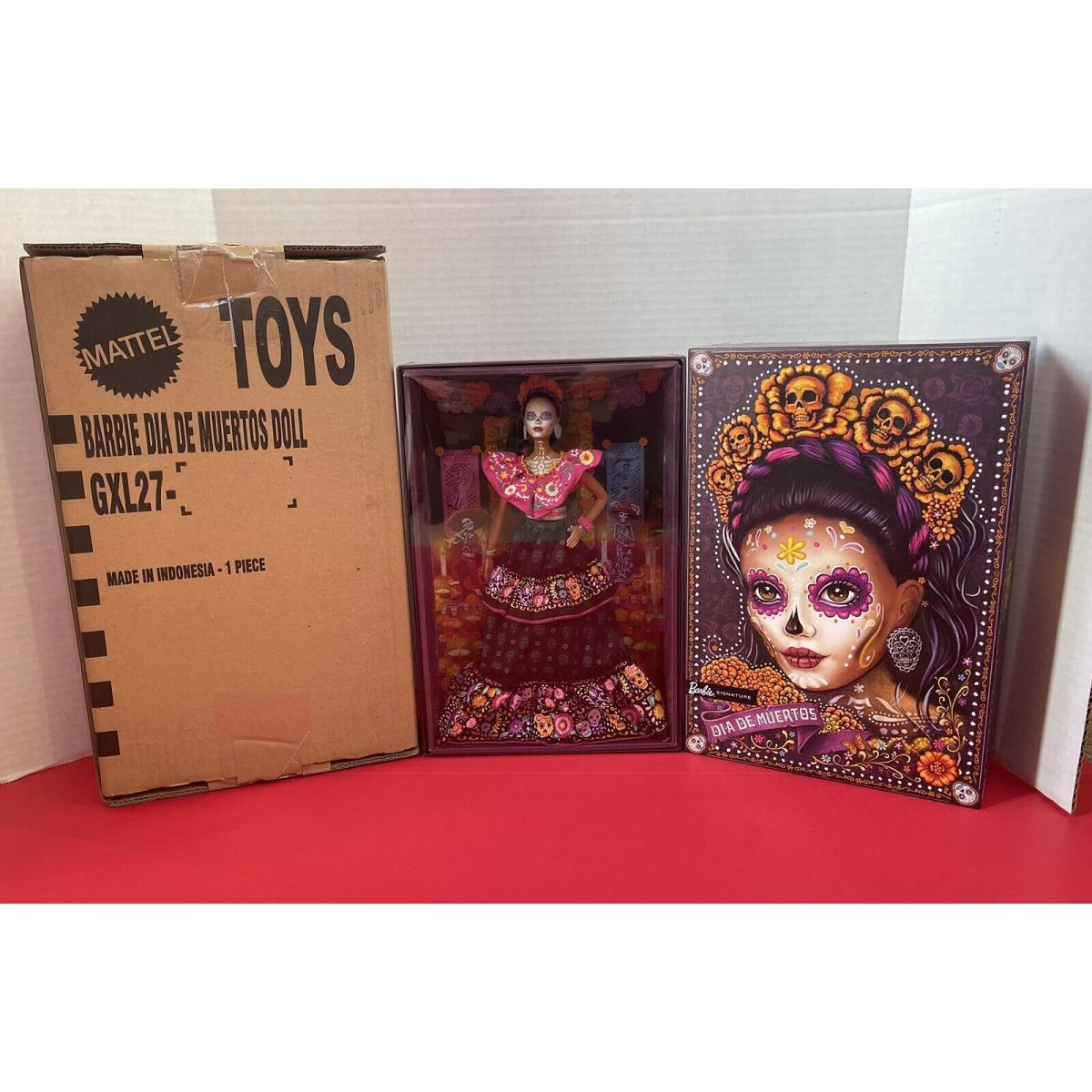 Barbie 2021 Female Dia De Los Muertos Day of The Dead Doll Mattel - IN Hand