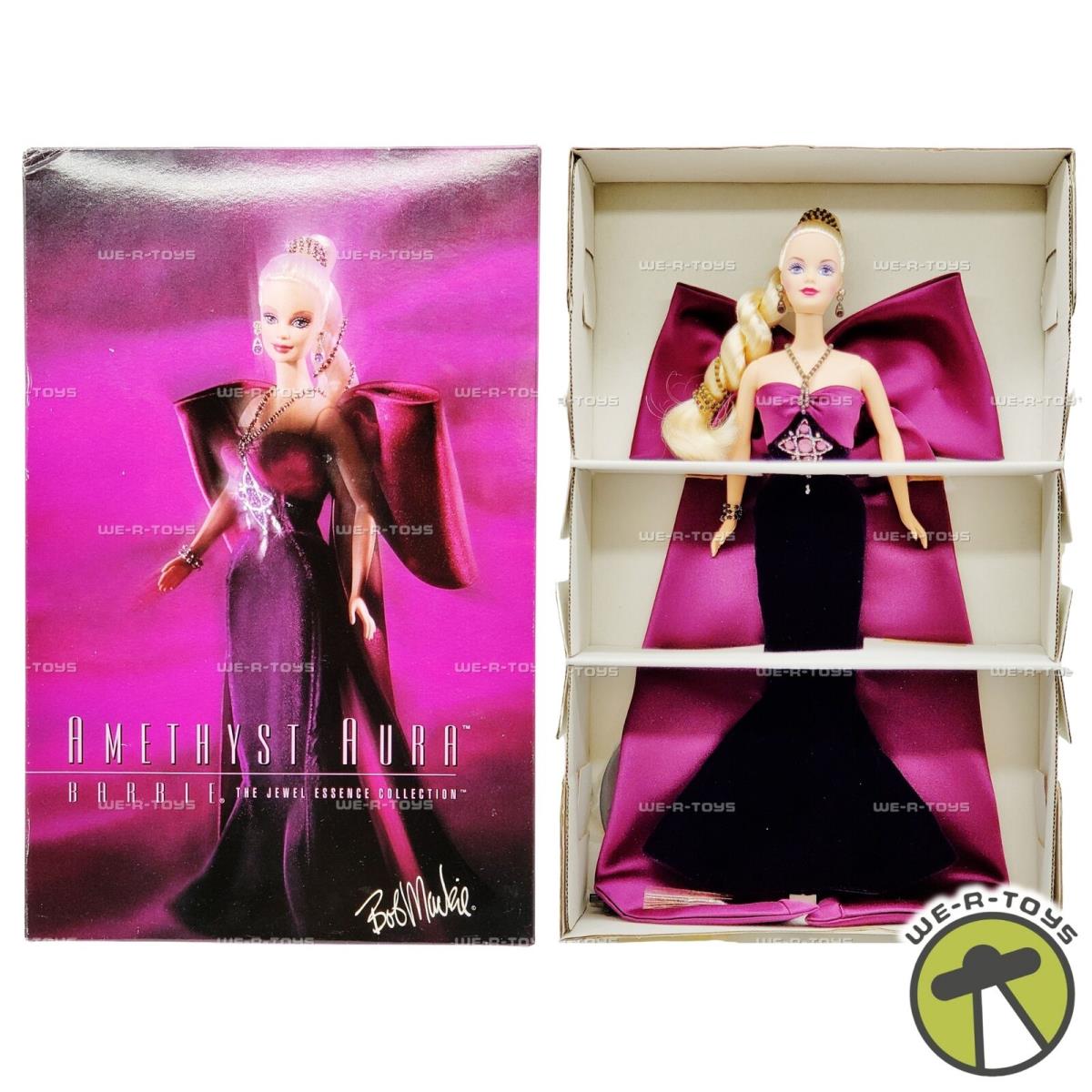 Amethyst Aura Barbie Doll The Jewel Essence Collection Bob Mackie Mattel Nrfb