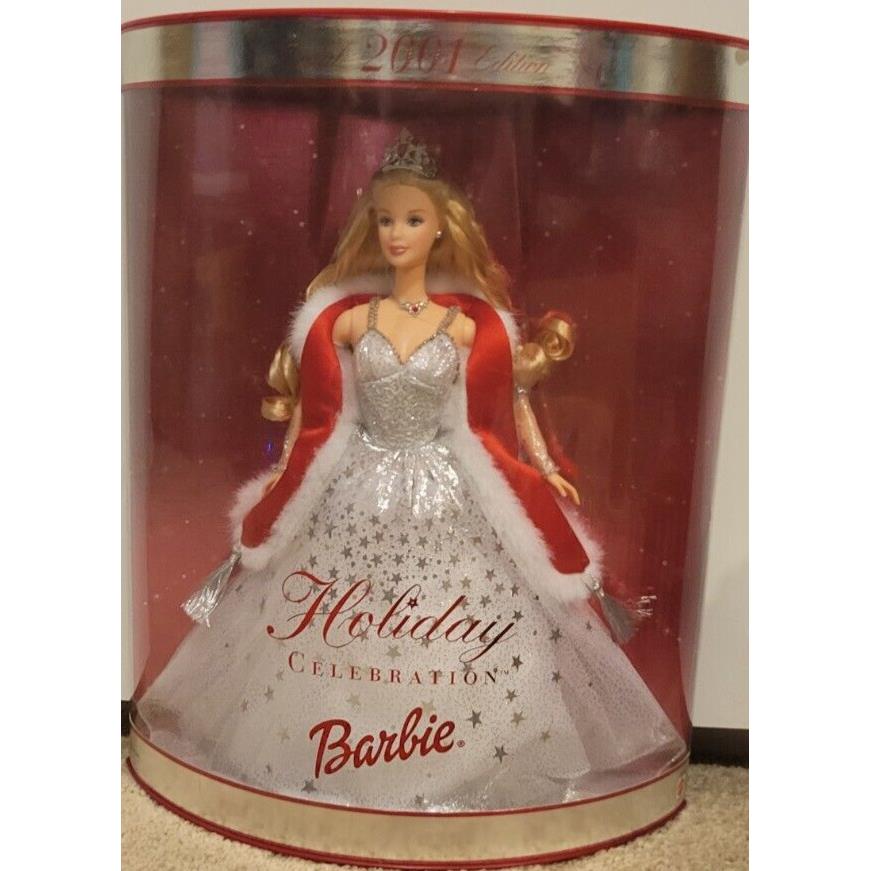 Holiday Celebration Barbie Doll Special 2001 Edition 50304 Blonde Vintage