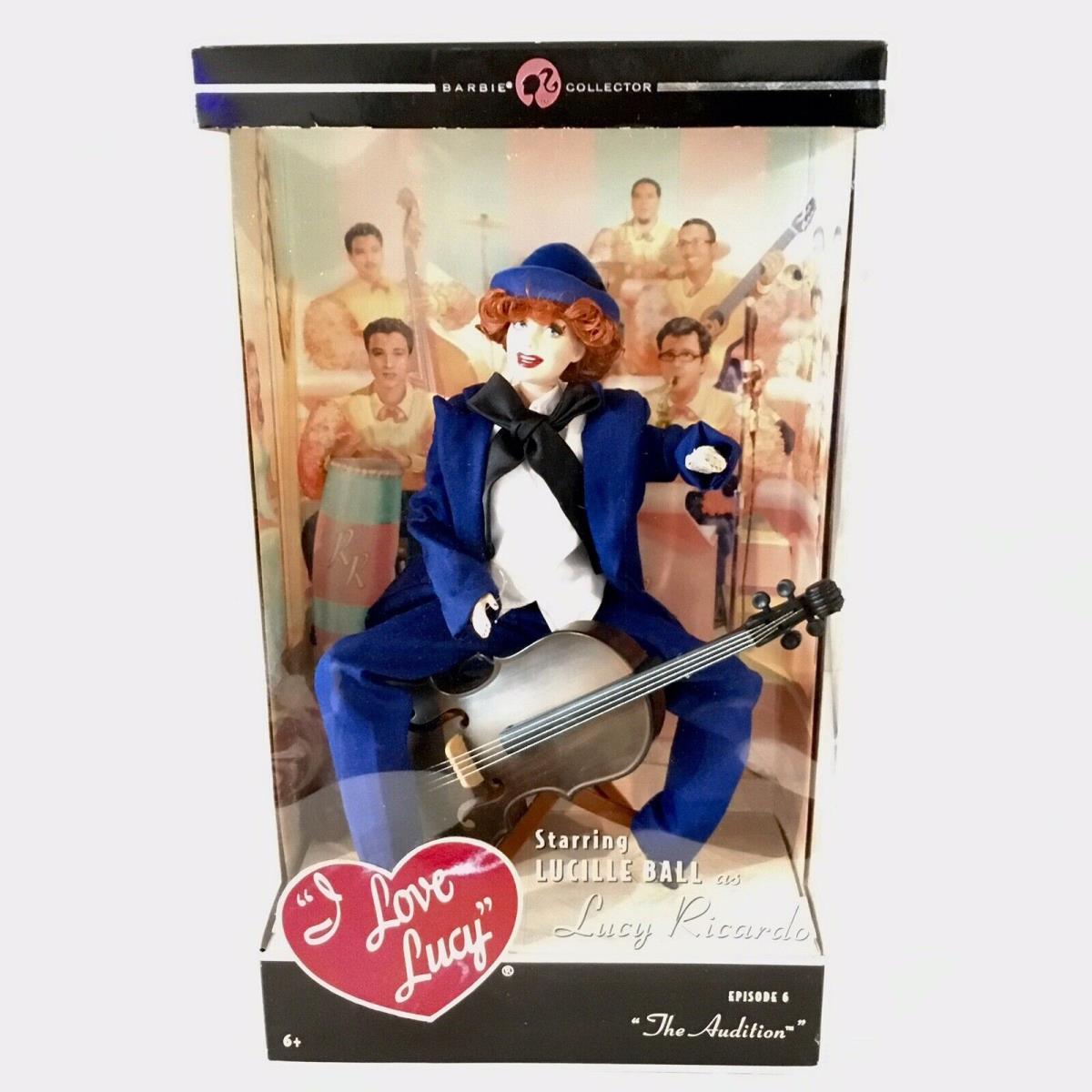 I Love Lucy The Audition Episode 6 Lucille Ball Barbie Doll w/ Cello