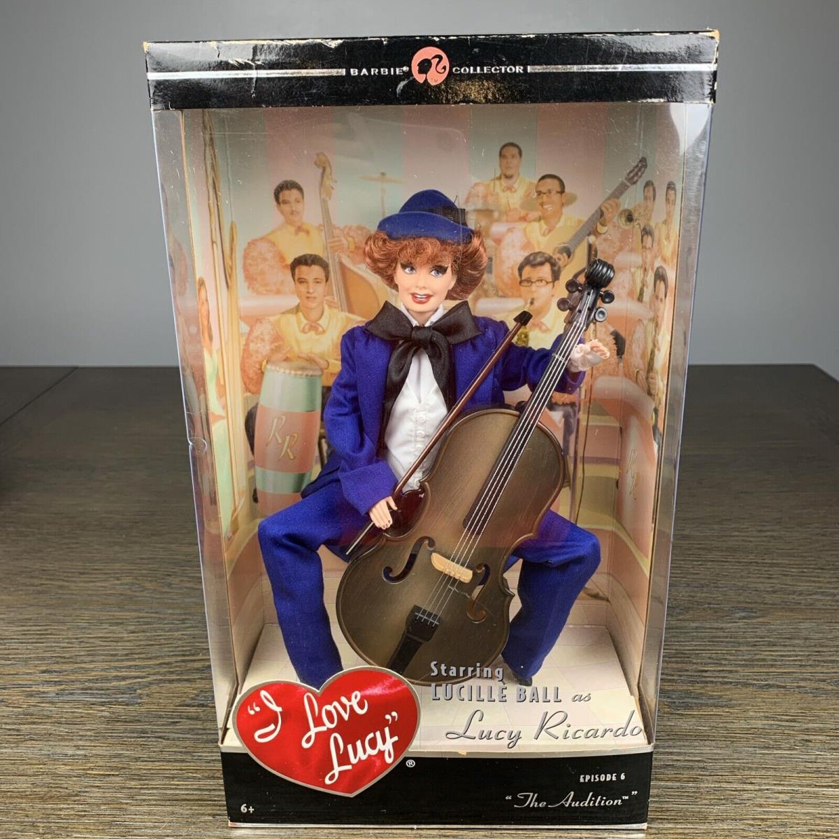 2007 I Love Lucy The Audition Episode 6 Lucille Ball Barbie Doll L8808 Mattel