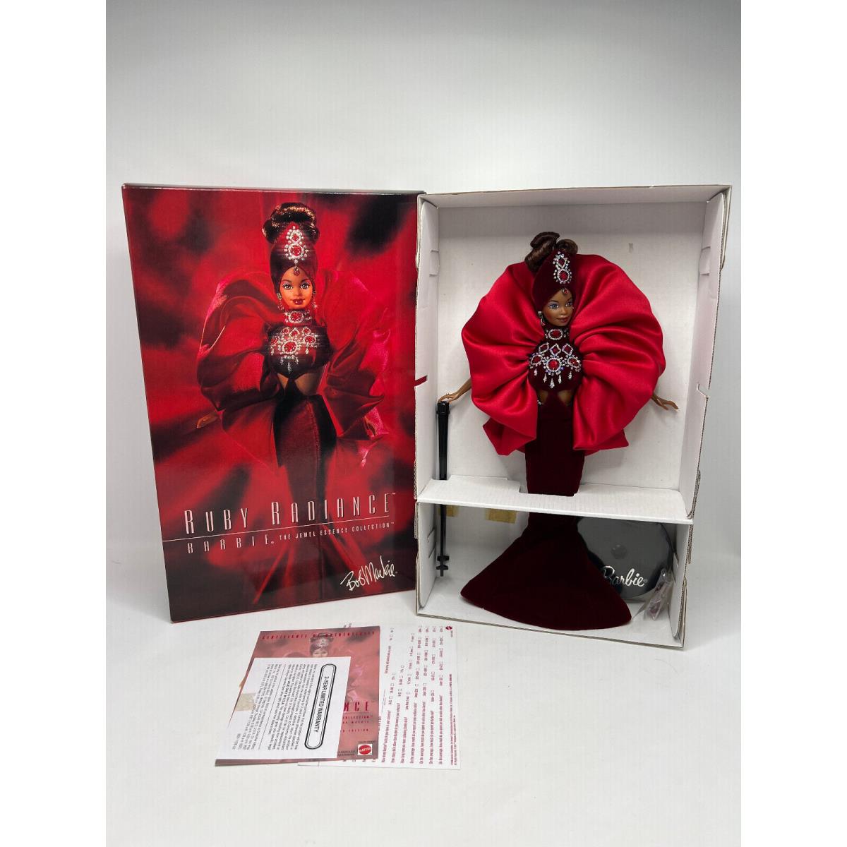 Ruby Radiance Jewel Essence Collection Bob Mackie Barbie Doll 1996 Mattel 15520