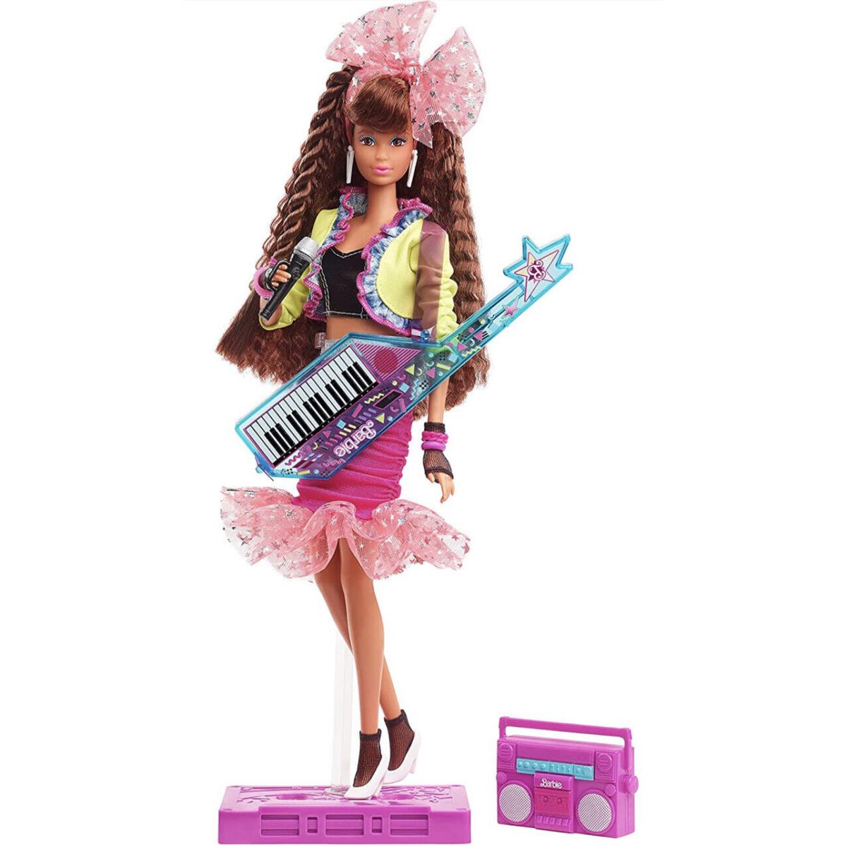 Mattel Barbie Rewind 80`S Edition Doll with Accessories GTJ88