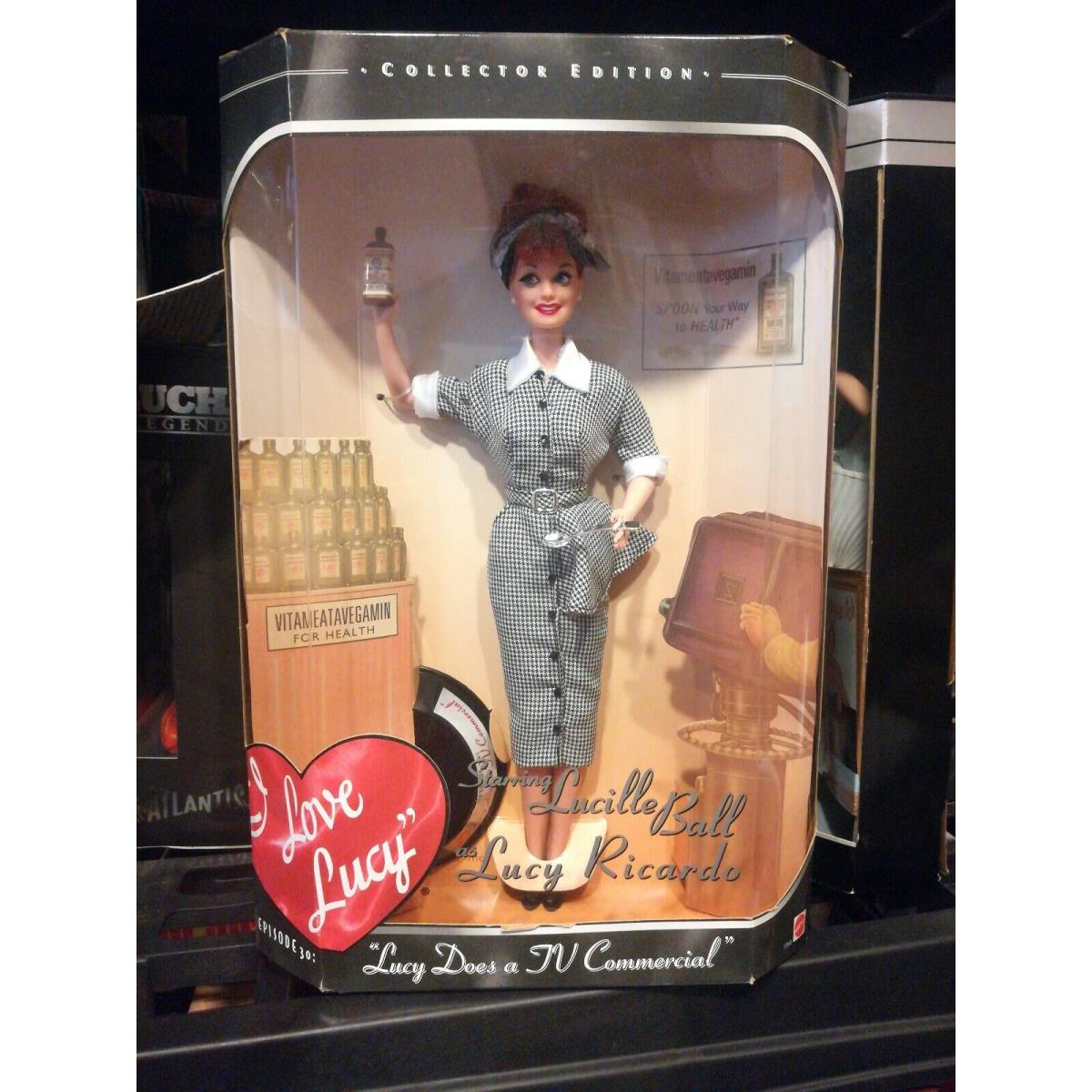 1997 - Collector Edition - I Love Lucy Barbie Episode 30 Mint in The Box