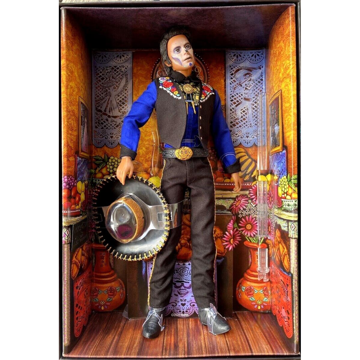 Barbie Signature 2022 Ken Dia Demuertos Doll Day Of The Dead HBY10