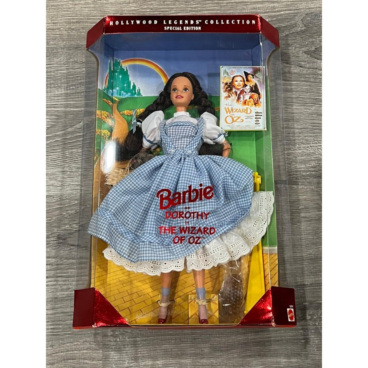 1994 Barbie As Dorothy Toto The Wizard of Oz Nrfb 12701 Hollywood Legends BB19