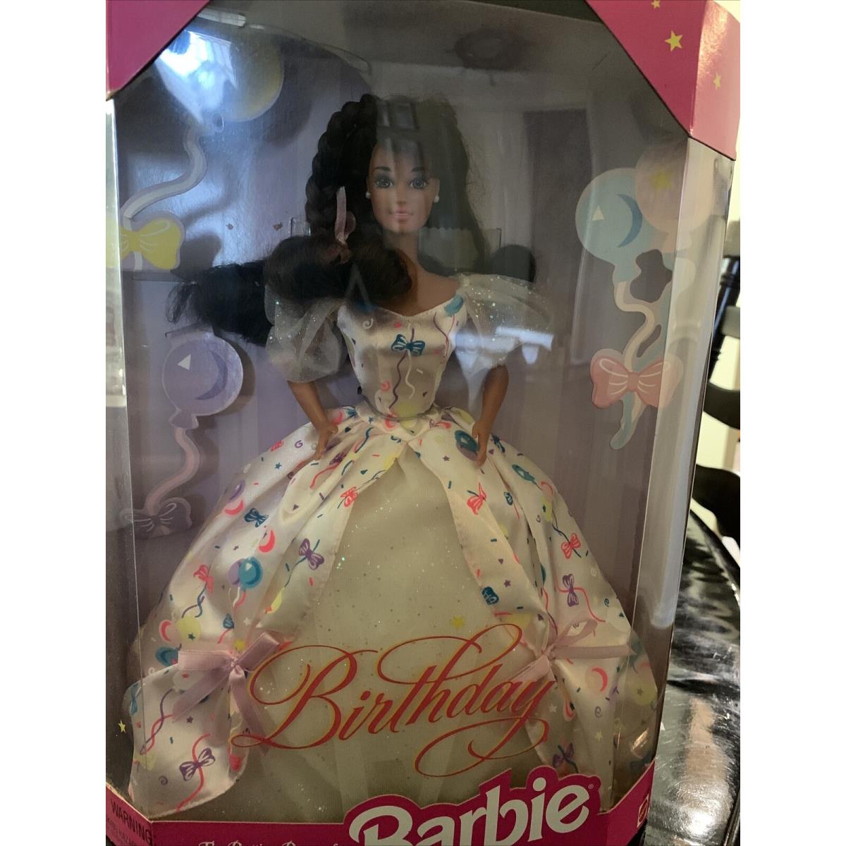 Mattel Happy Birthday Barbie Hispanic Brunette 1996 Barbie