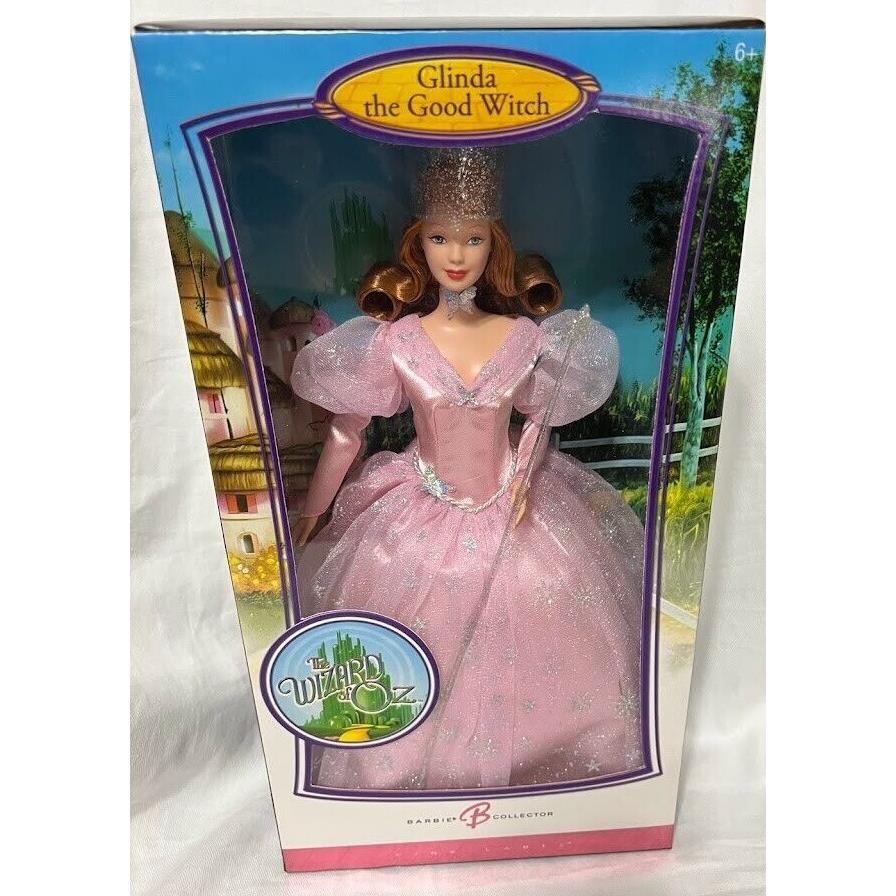 Mattel Wizard of Oz Glinda The Good Witch Barbie Doll Pink Label K8684 2006