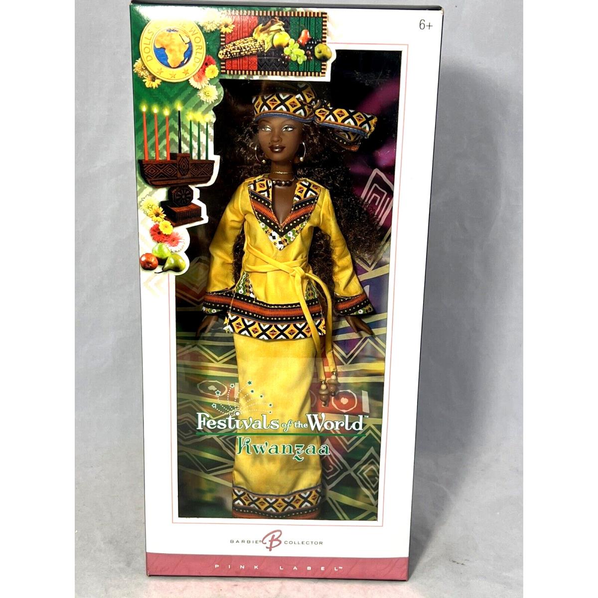 Kwanzaa Barbie Dolls of The World Festivals Of The World 2006 Mattel J0945