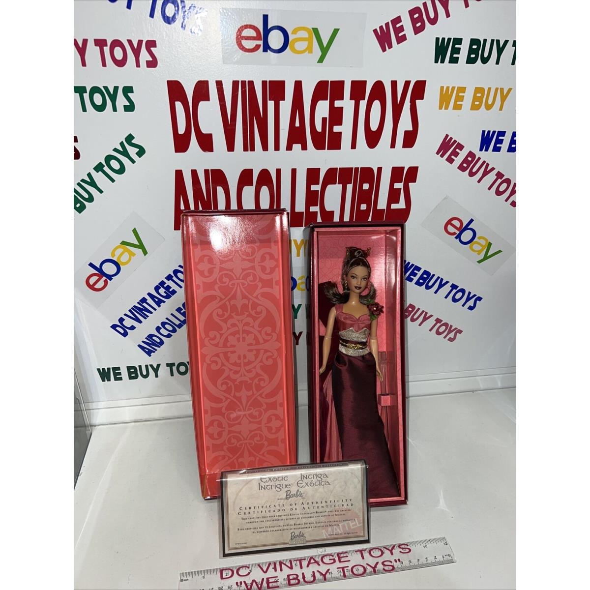 Avon Exotic Intrigue Hispanic Barbie Collector Edition 2003 Mattel B7975