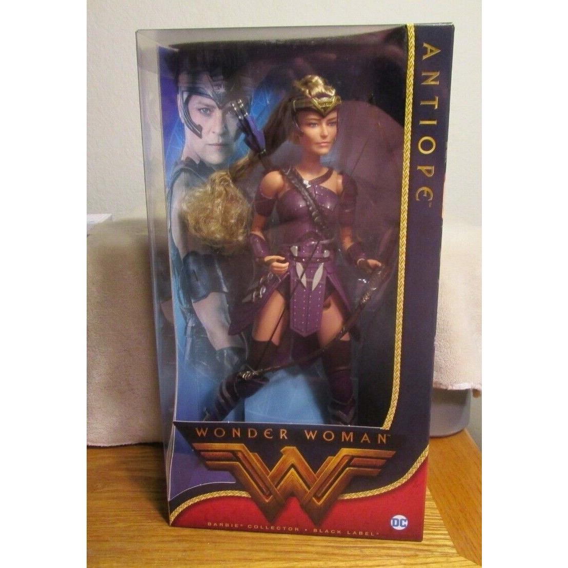 Vhtf DC Comics Barbie Antiope Wonder Woman Black Label DWD84